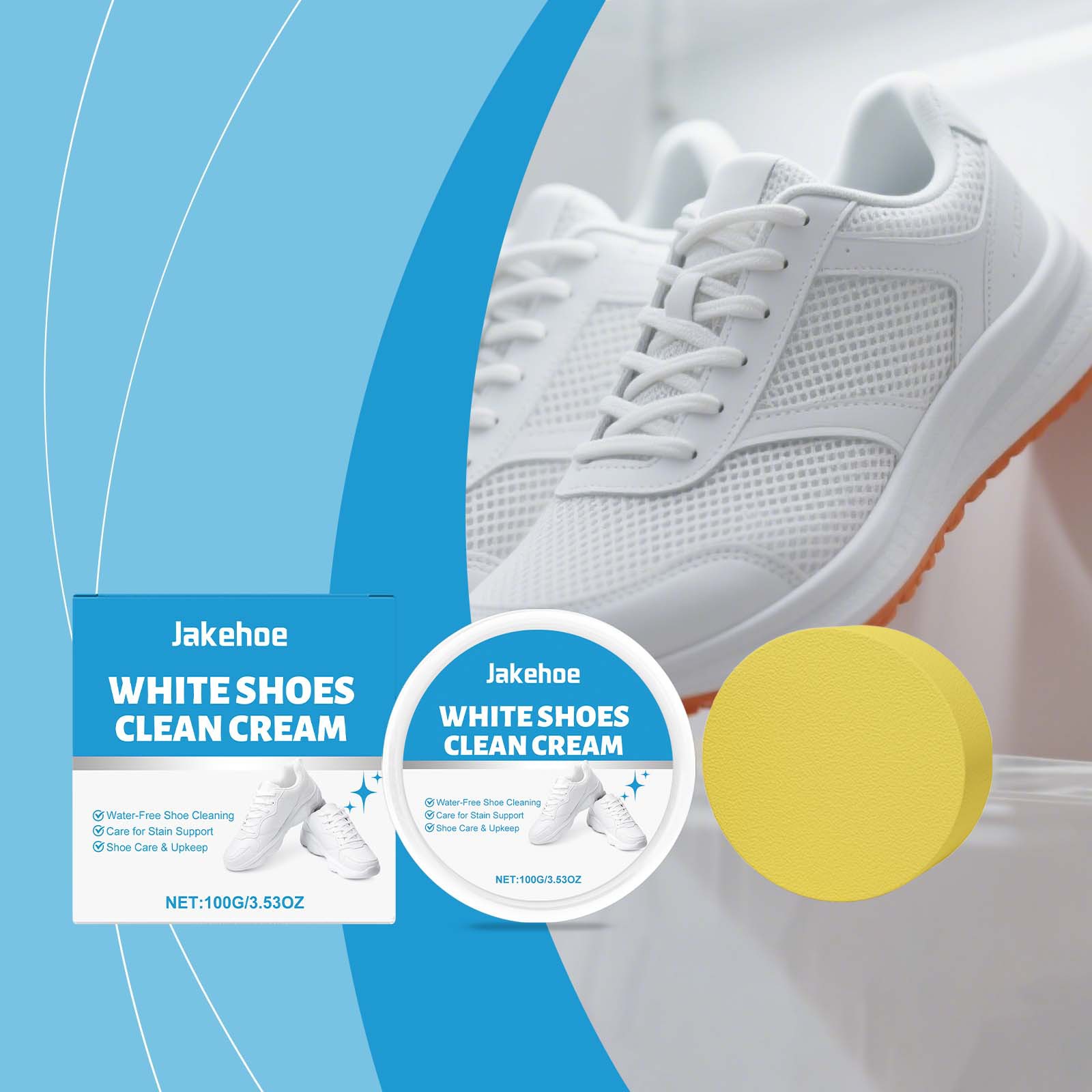 Crema detergente per scarpe bi - Sneaker Care Whitener recensione e prezzo